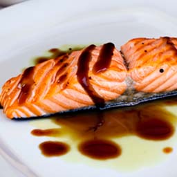Balsamic Glazed Salmon size 